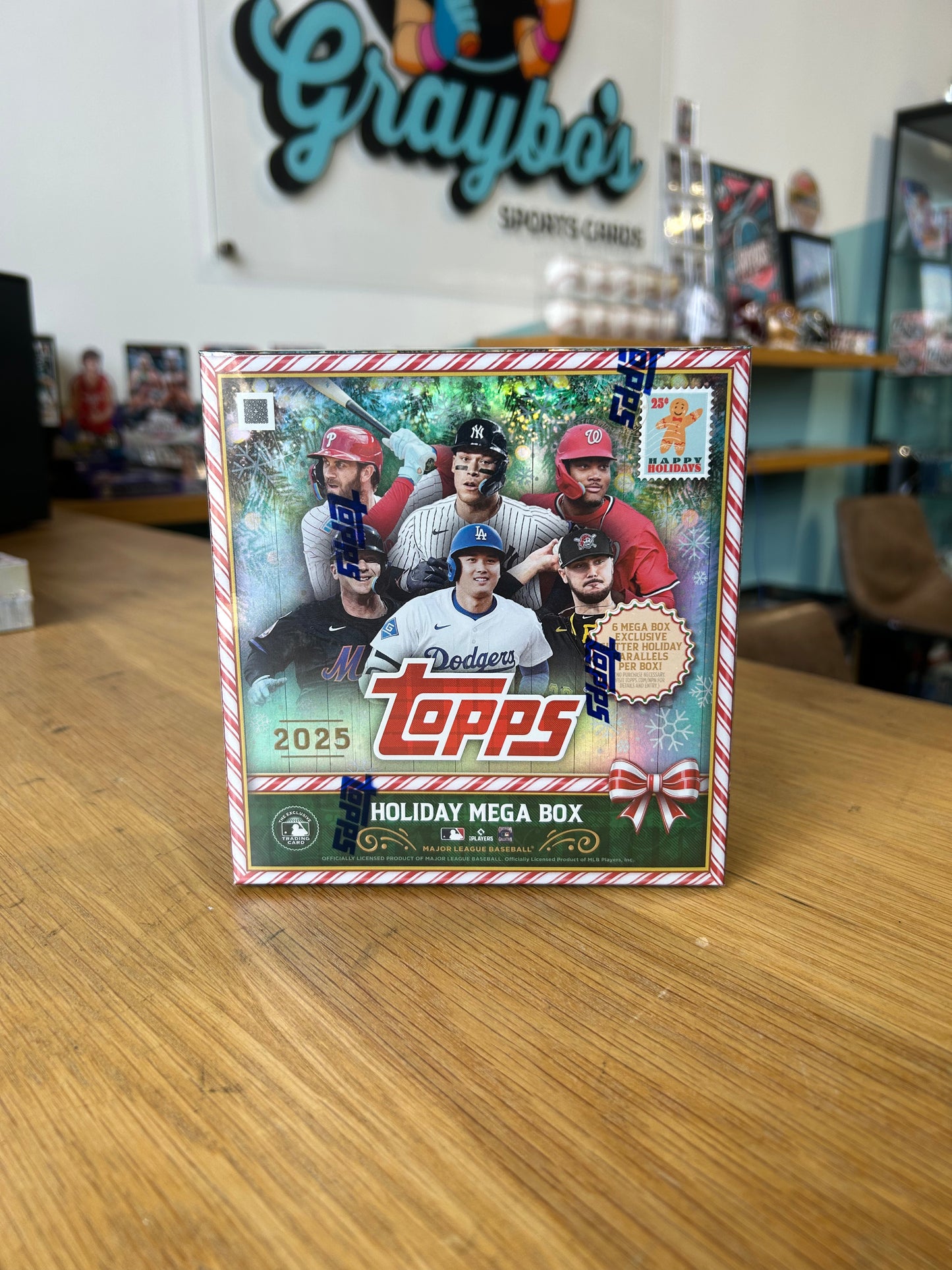 2025 Topps Holiday Baseball Mega Box