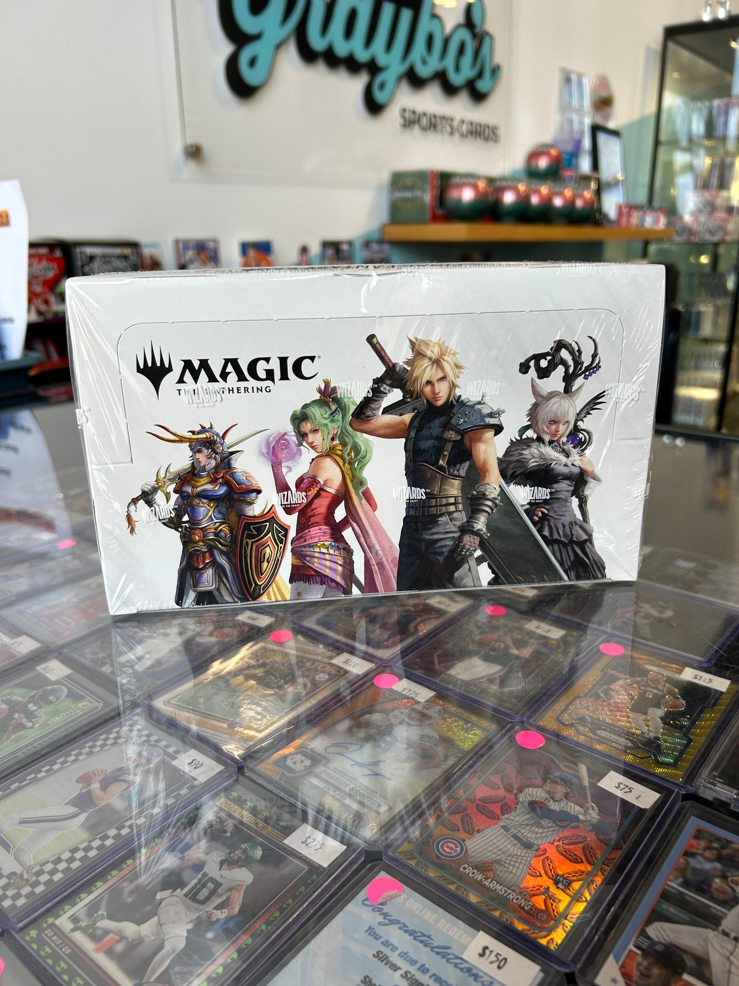 Final Fantasy Play Booster Display