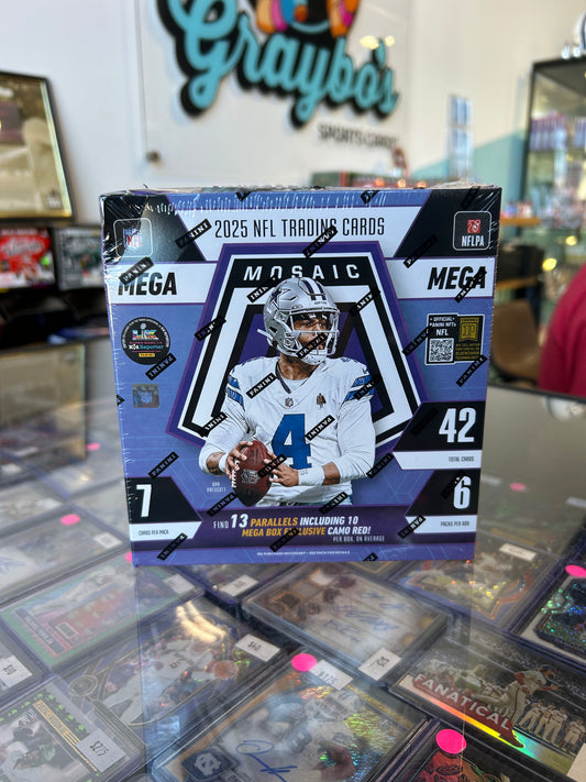 2025 Panini Mosaic Football Hobby Mega Box