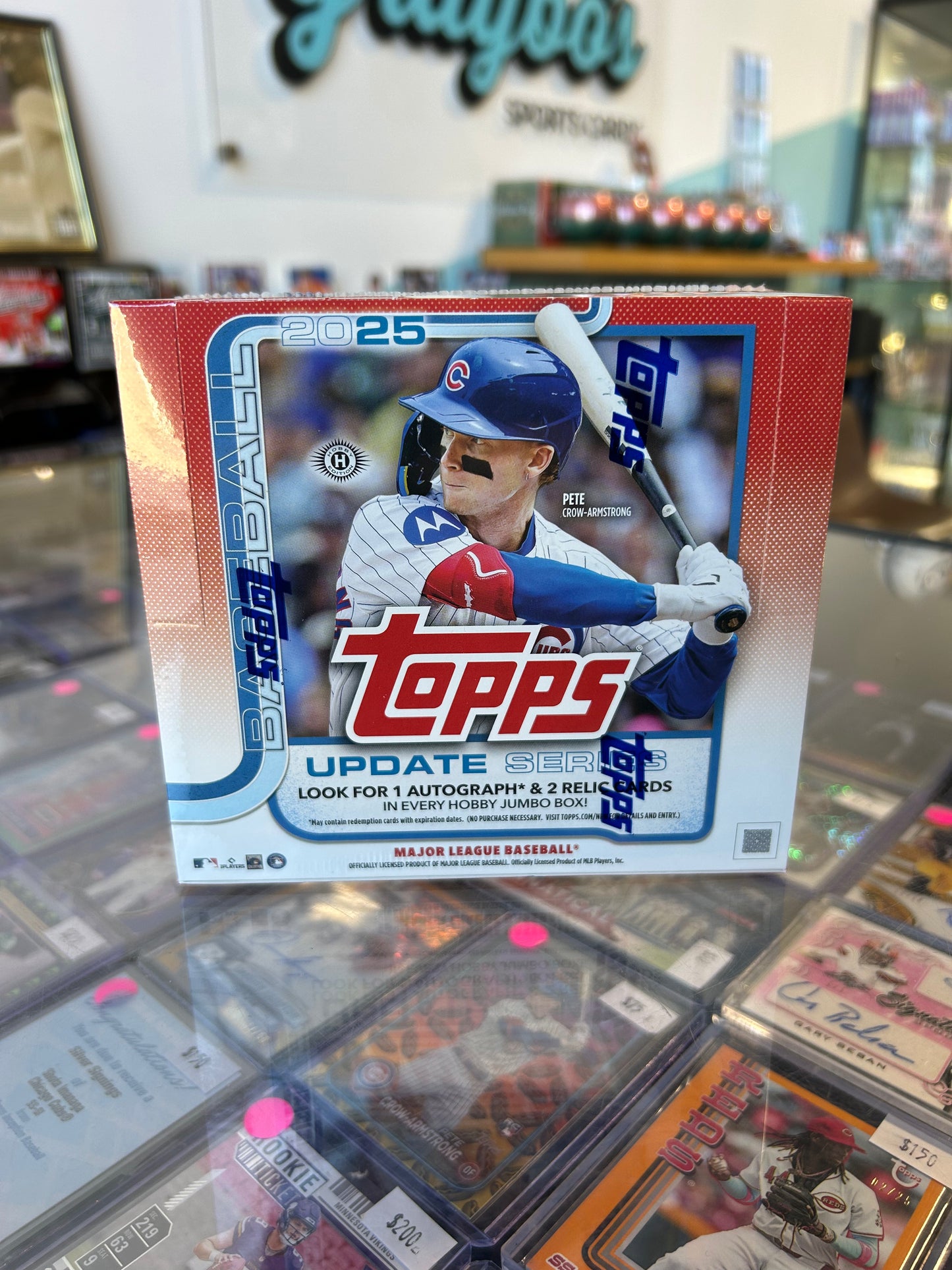2025 Topps Update Series Baseball Hobby Jumbo Box