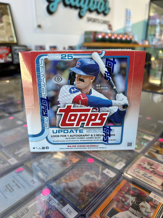 2025 Topps Update Series Baseball Hobby Jumbo Box