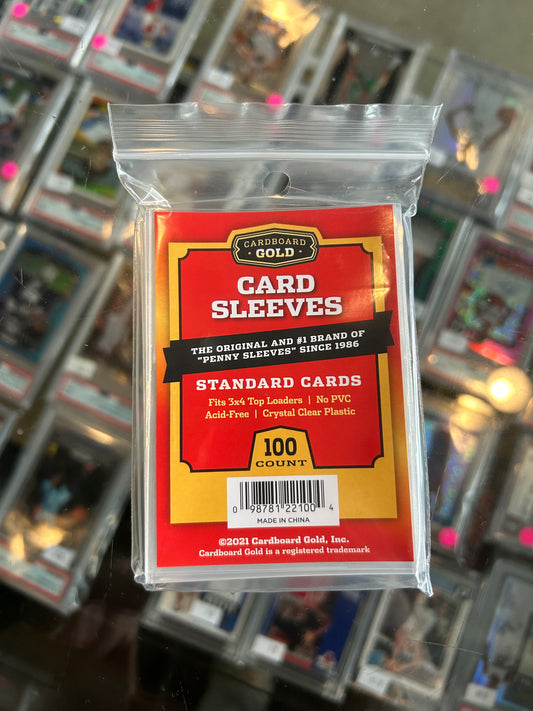 Cardboard Gold Standard Card Sleeves (100ct)