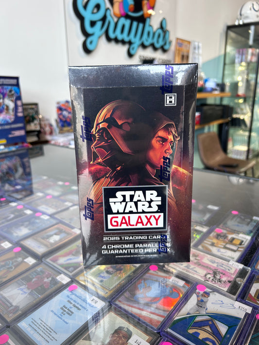 2025 Topps Star Wars Chrome Galaxy Hobby Box