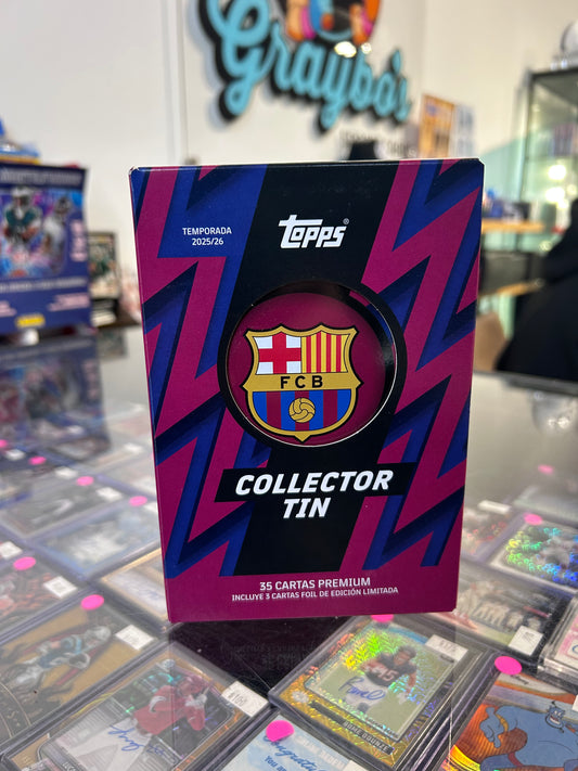2025/26 Topps Collector Tin - Barcelona