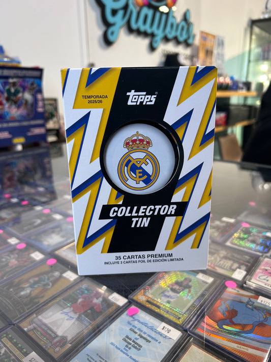 2025/26 Topps Collector Tin - Real Madrid
