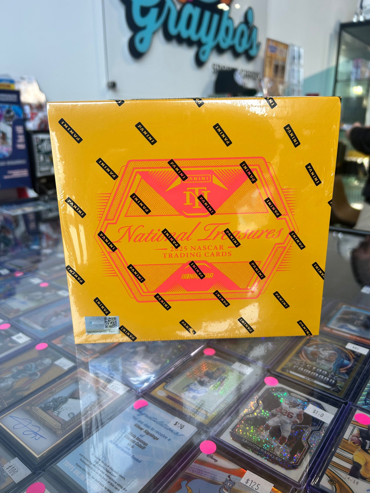 2025 Panini National Treasures Racing Hobby Box