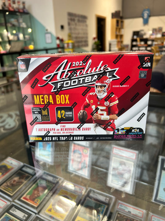 2025 Absolute Football Hobby Mega Box