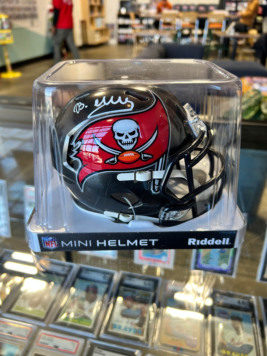 Bucky Irving Tampa Bay Buccaneers Autographed Riddell Speed Mini Helmet