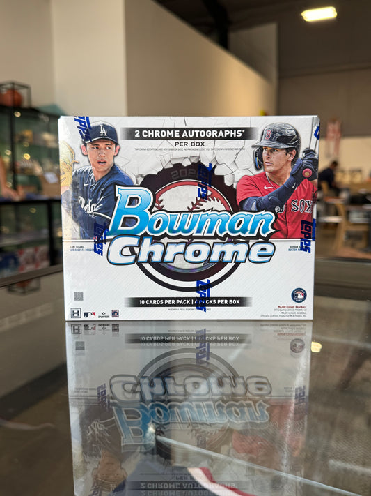 2025 Bowman Chrome Baseball Hobby Box