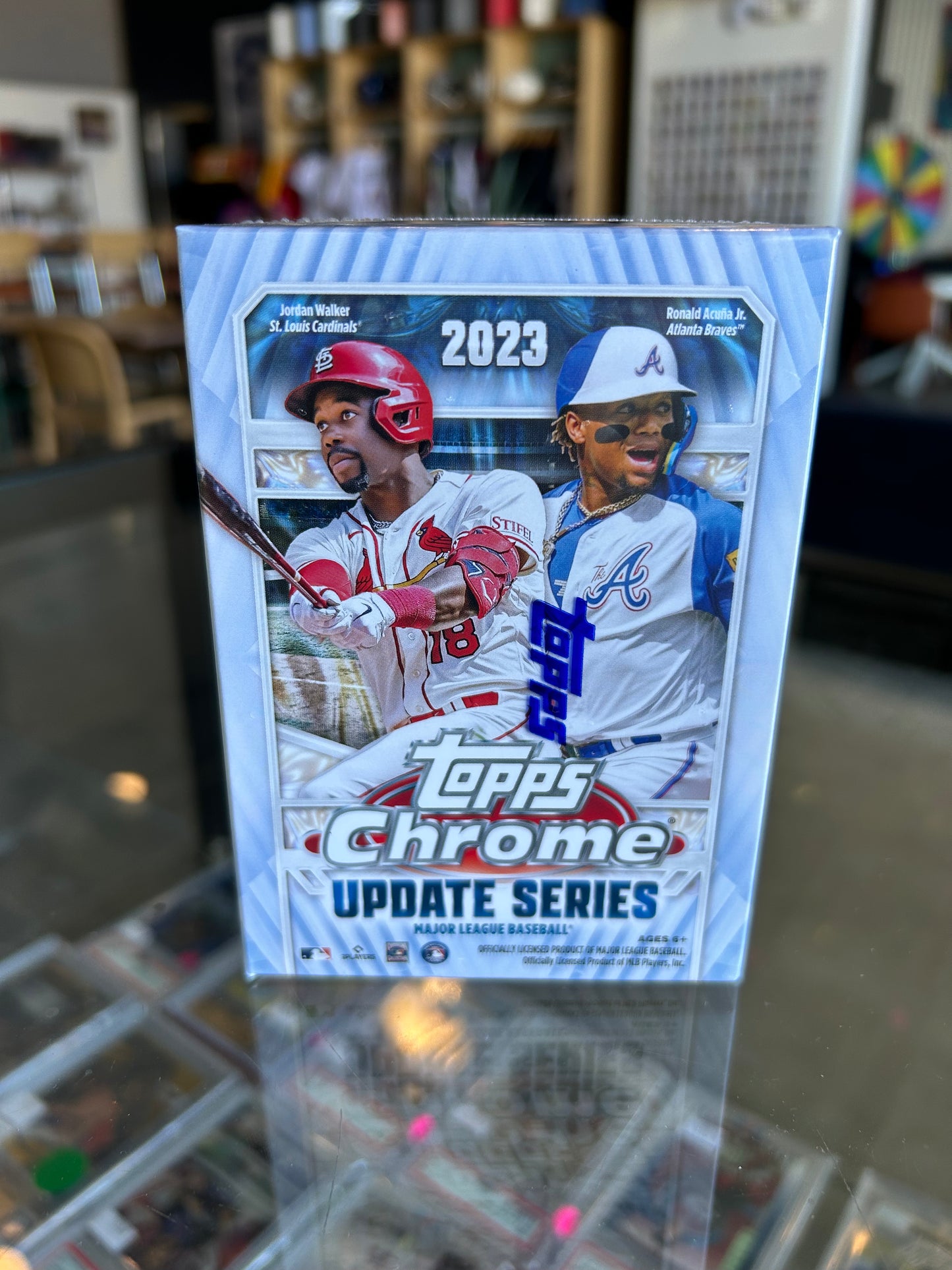 2023 Topps Chrome Update Series Baseball Blaster Box