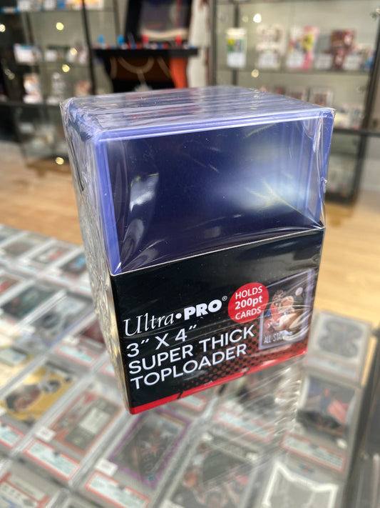  Ultra Pro 3 X 4 Super Thick 100PT Toploader 25ct : Toys &  Games