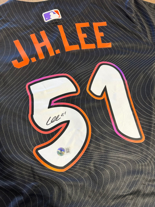 Jung Hoo Lee San Francisco Giants City Connect Autographed Jersey