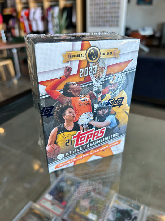 2023 Topps Athletes Unlimited Inaugural Release Trading Card Value Box