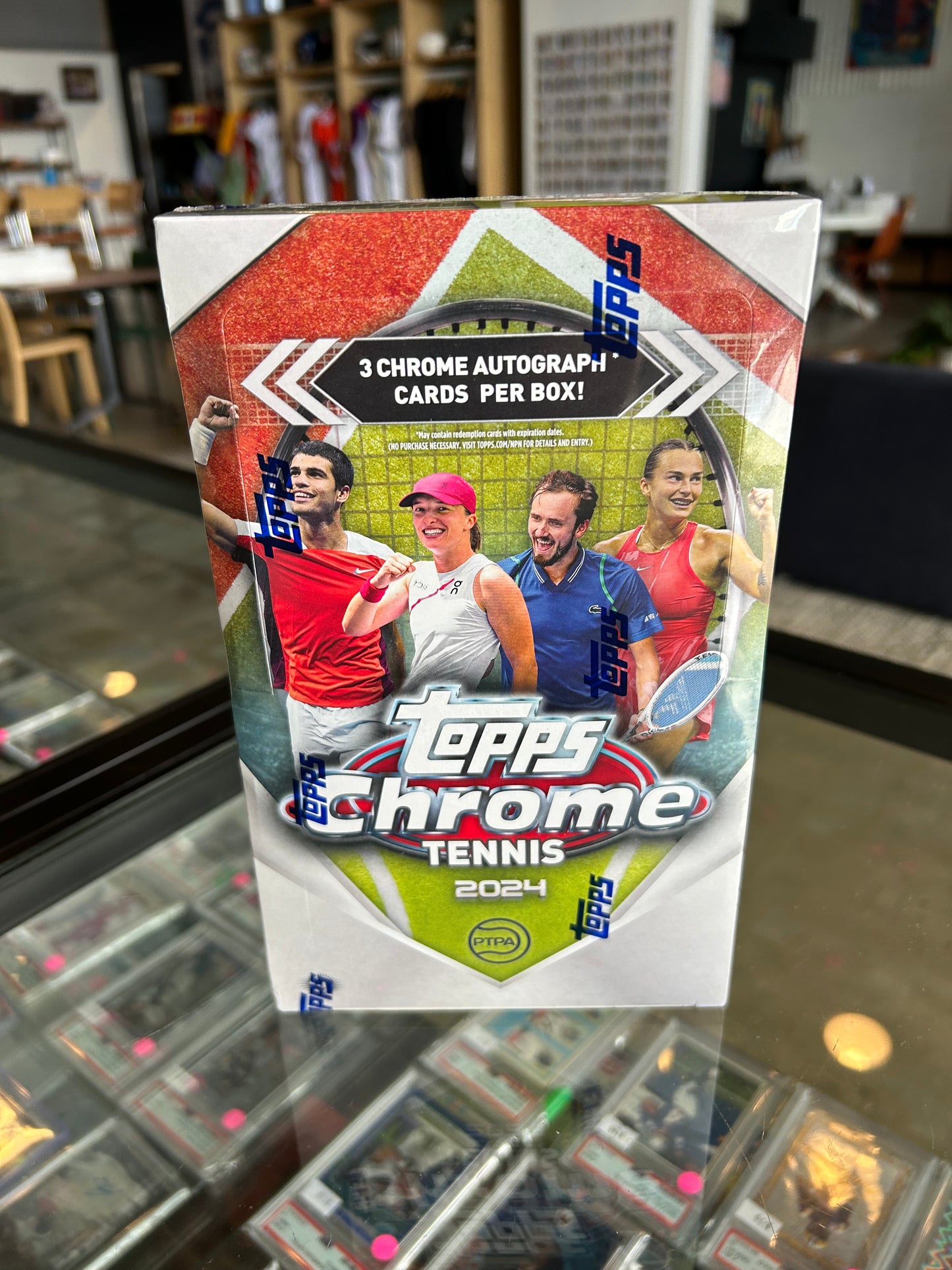 2024 Topps Chrome Tennis Hobby Box