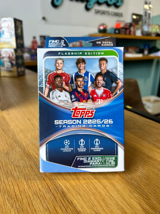 2025/26 Topps UEFA Club Competitions Soccer Hanger Box