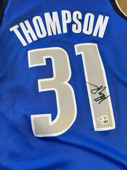 Klay Thompson Dallas Mavericks Autographed Jersey