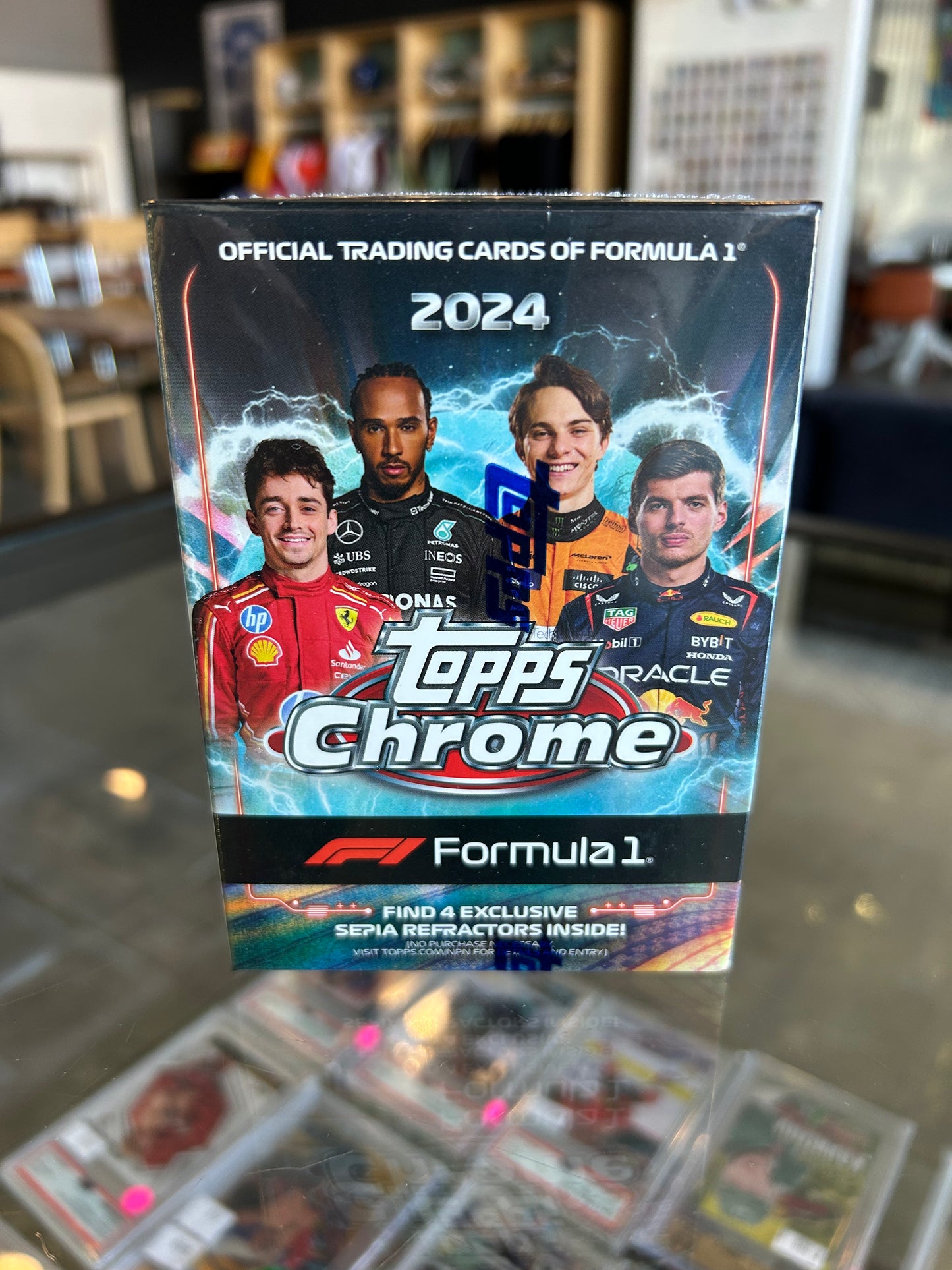 2024 Topps Chrome F1 Formula 1 Blaster Box