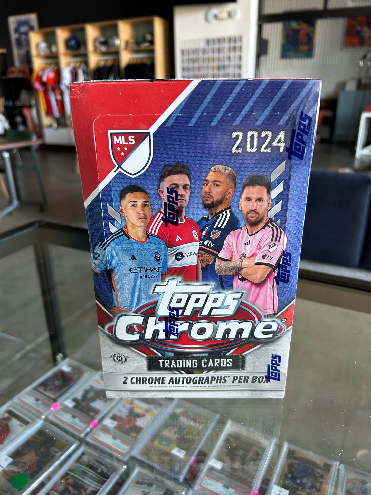 2024 Topps Chrome Major League Soccer Hobby Box