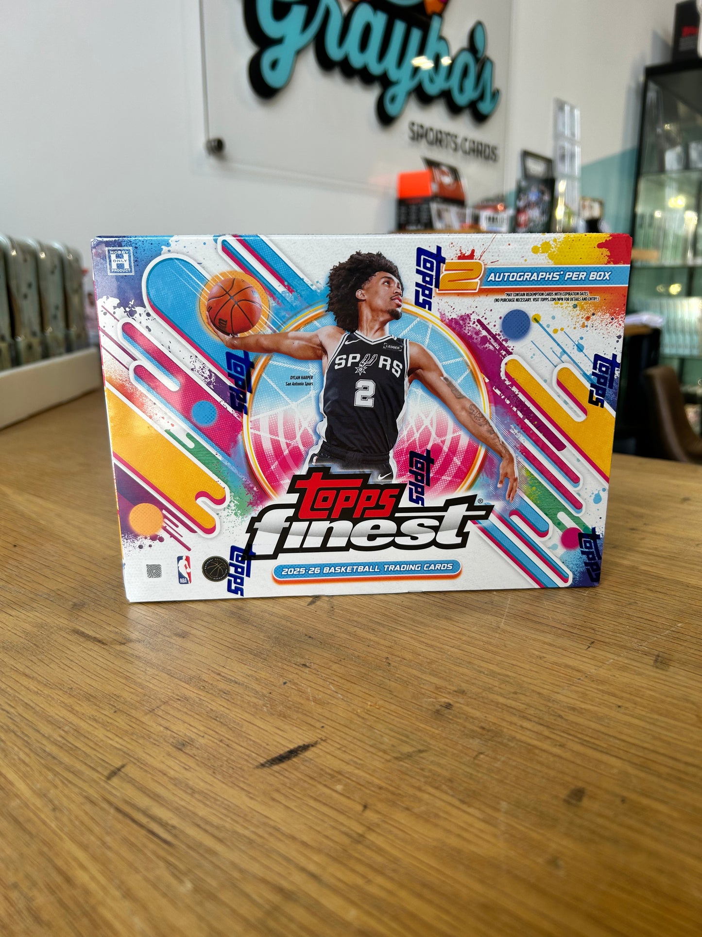 2025-26 Topps Finest Basketball Hobby Box
