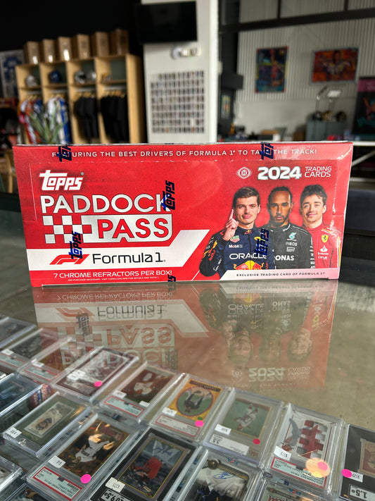 2024 Topps Paddock Pass F1 Formula 1 Hobby Box