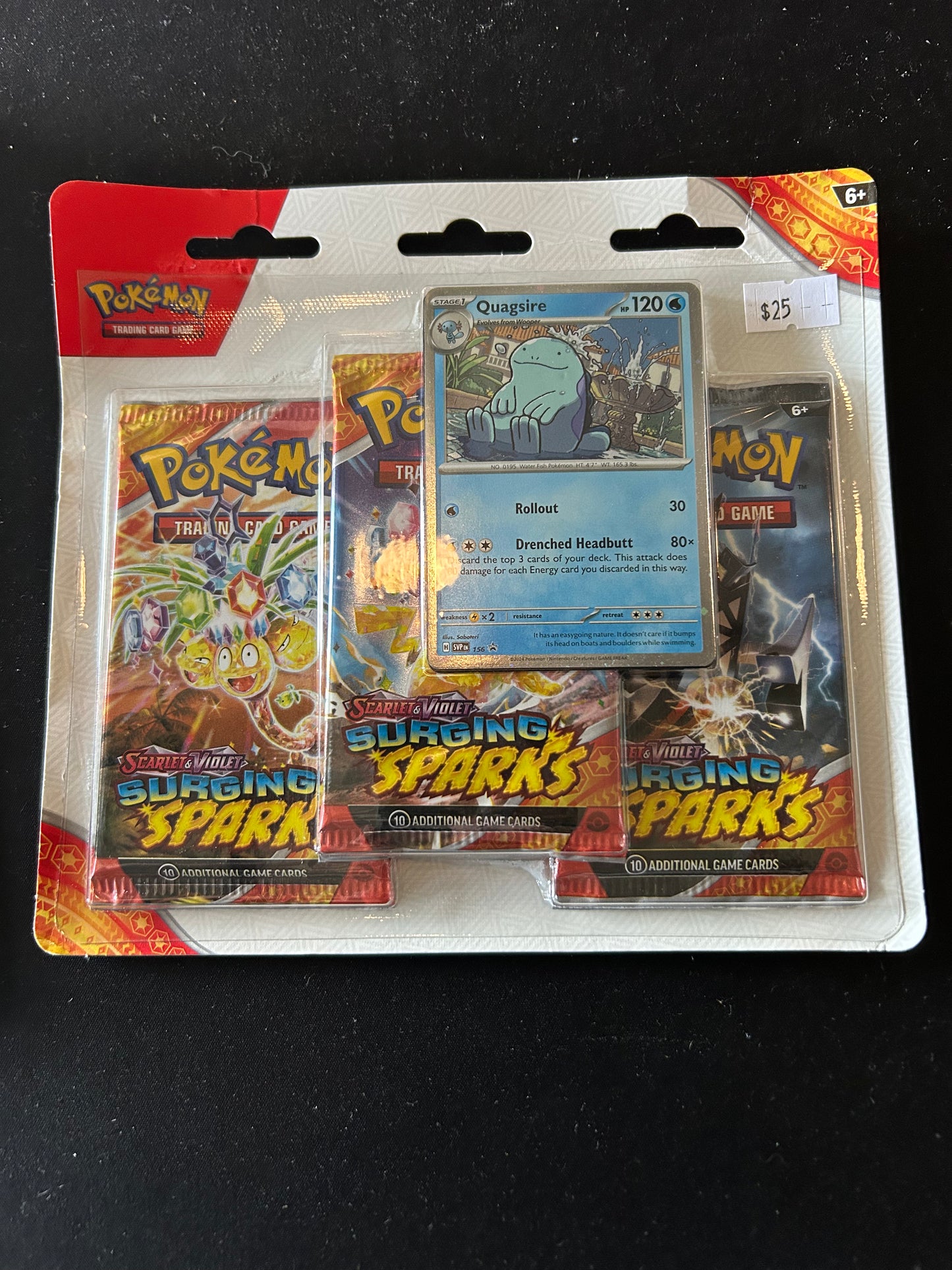 Surging Sparks 3 Pack Blister