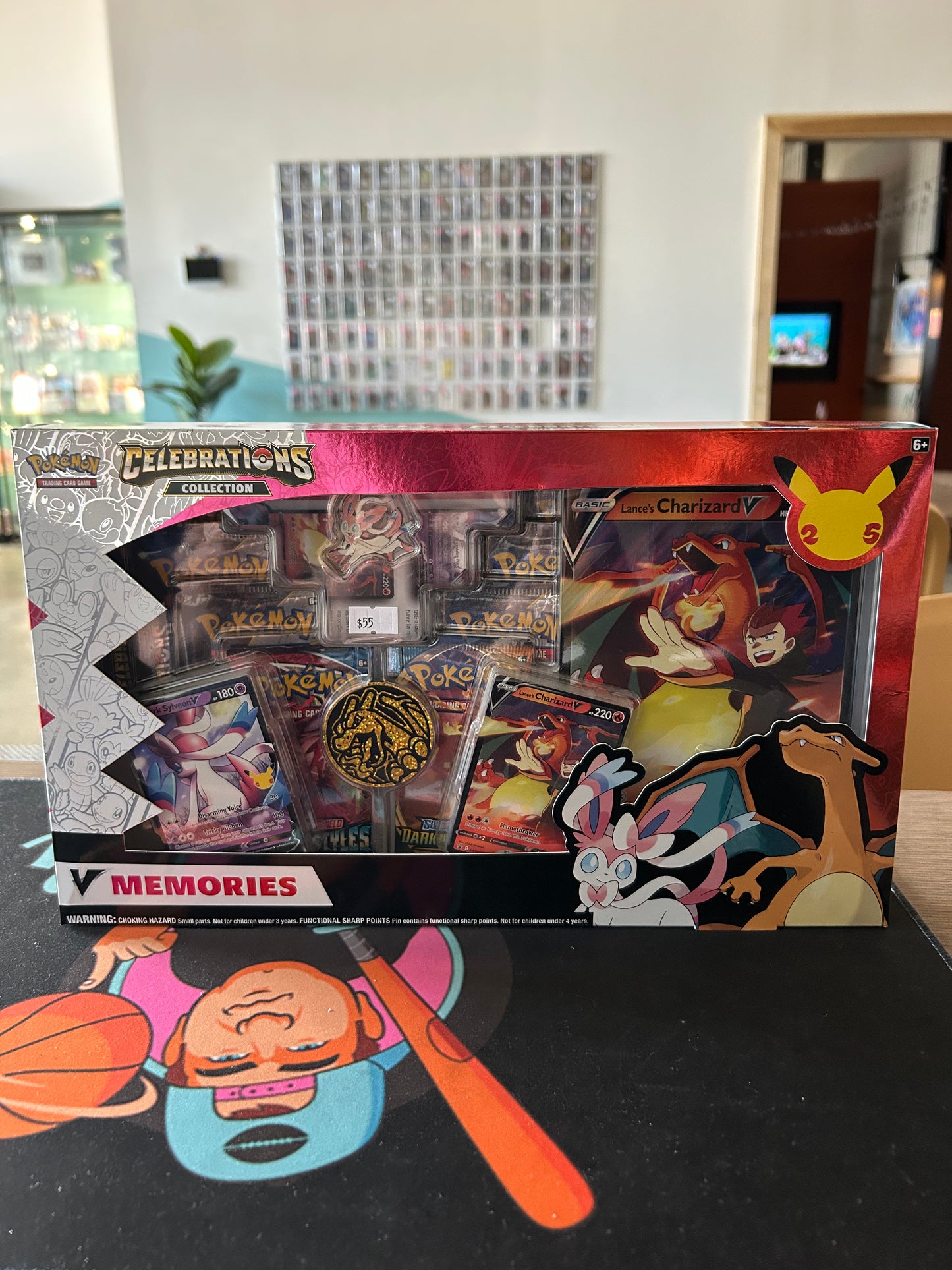 Charizard Dark Sylveon Celebrations Collection Box