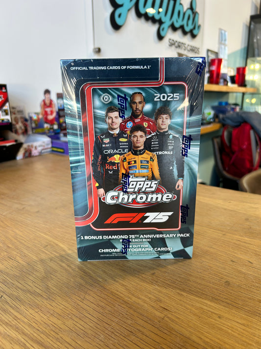 2025 Topps Chrome Formula 1 Hobby Box