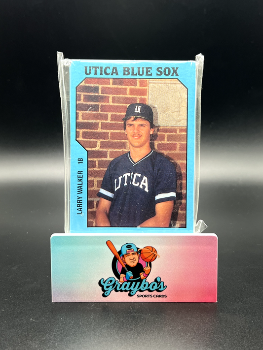 Utica Blue Sox Team Set W/ Rare Larry Walker Minor League Card