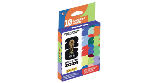 2026 Panini FIFA World Cup Soccer Sticker 10-Pack