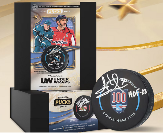 2026 Fanatics Under Wraps NHL Pucks Vol. II