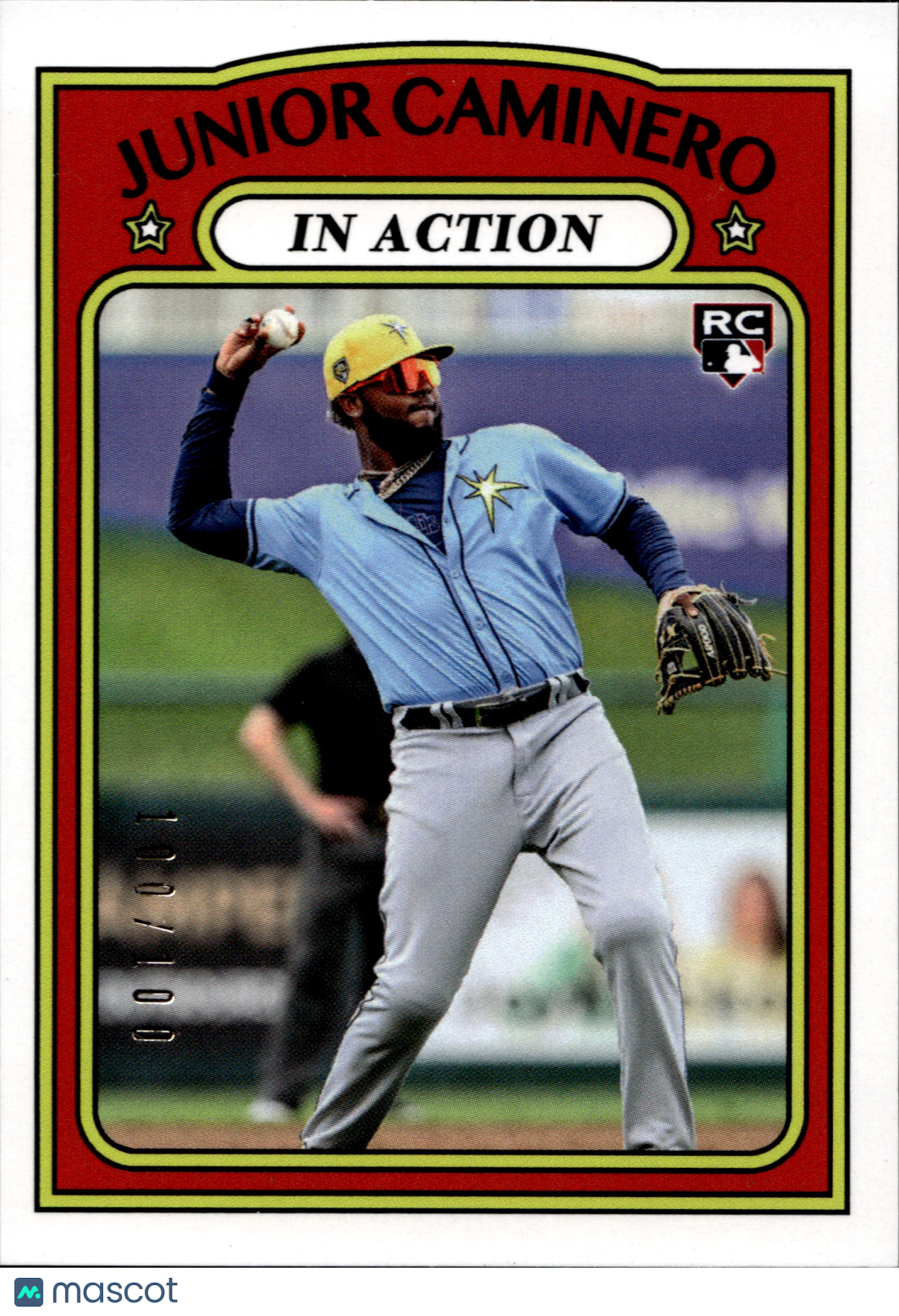 2024 Topps Transcendent Collection Through The Years Junior Caminero 100/100