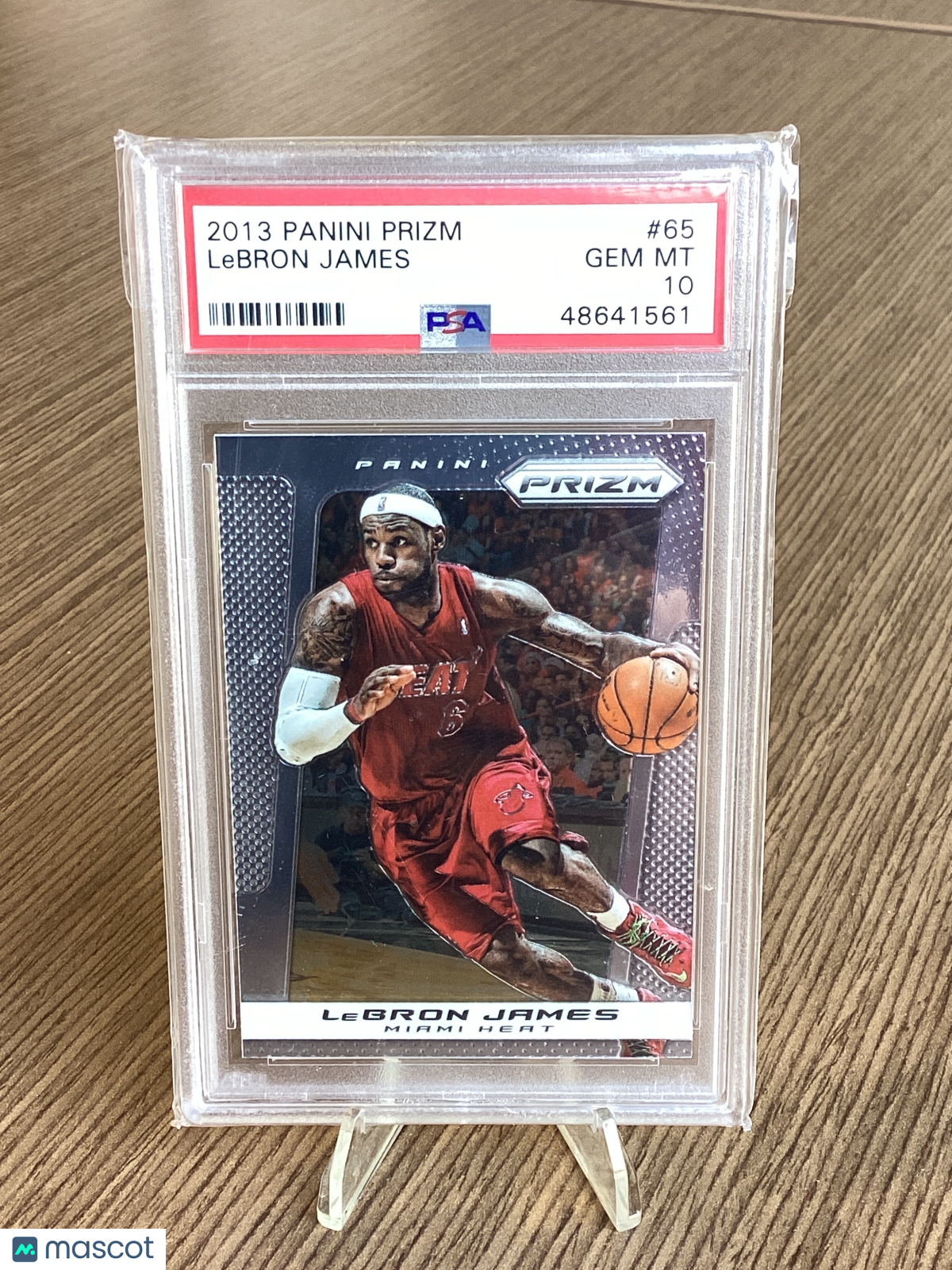2013 Panini Prizm LeBron James #65 PSA 10