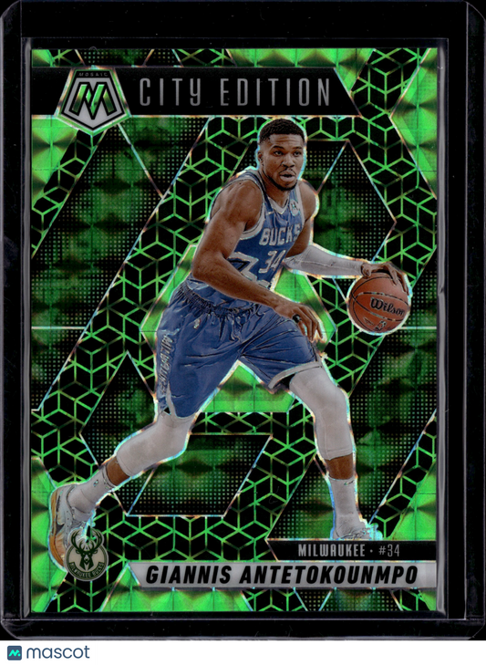 2023-24 Panini Mosaic City Edition Giannis Antetokounmpo #282 1/5