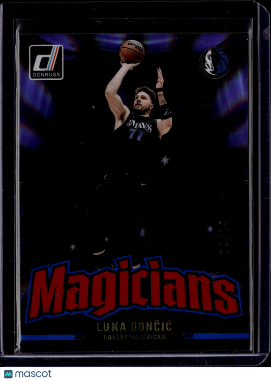 2024-25 Panini Donruss Luka Dončić Magicians /15 SSP #8