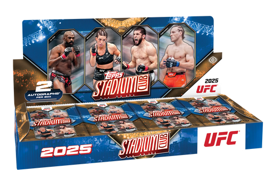 2025 Topps Stadium Club UFC Hobby Box (PRESALE)