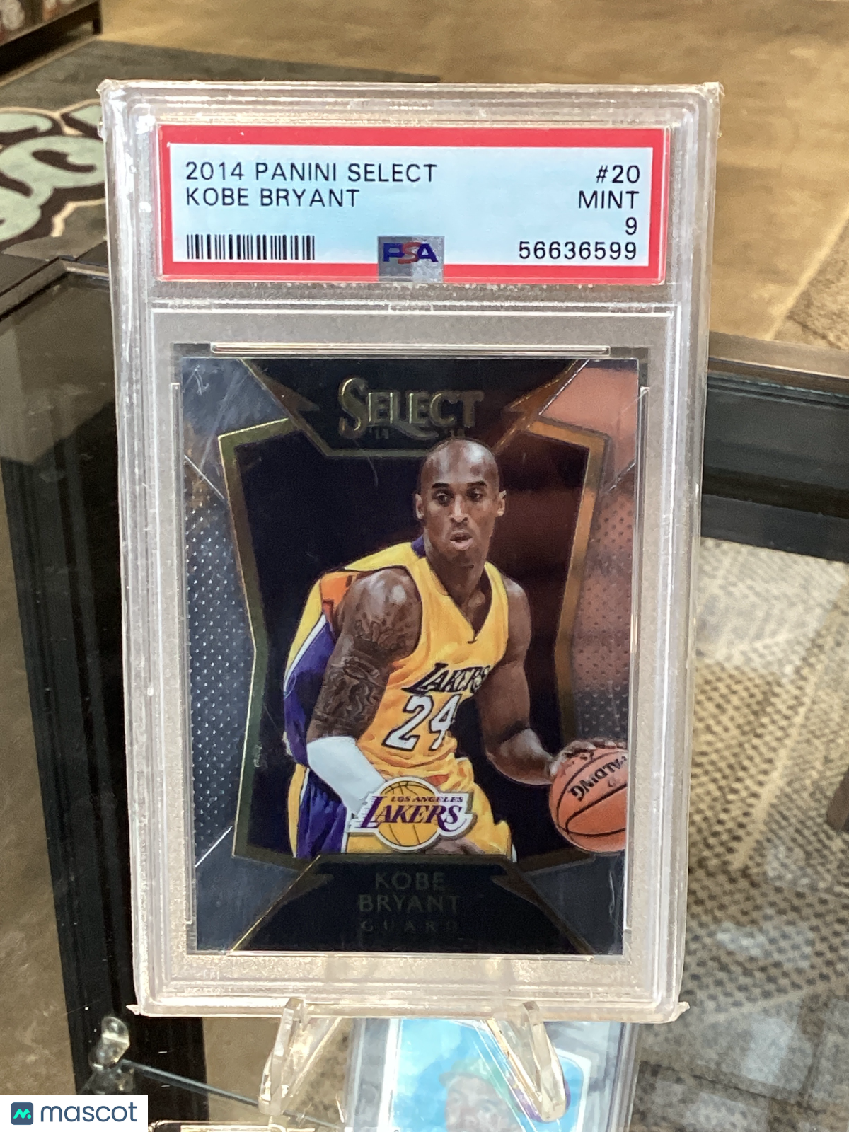 2014 Panini Select Kobe Bryant #20 PSA 9