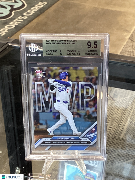 2024 Topps Now Offseason Shohei Ohtani #OS6 /72395 BGS 9.5