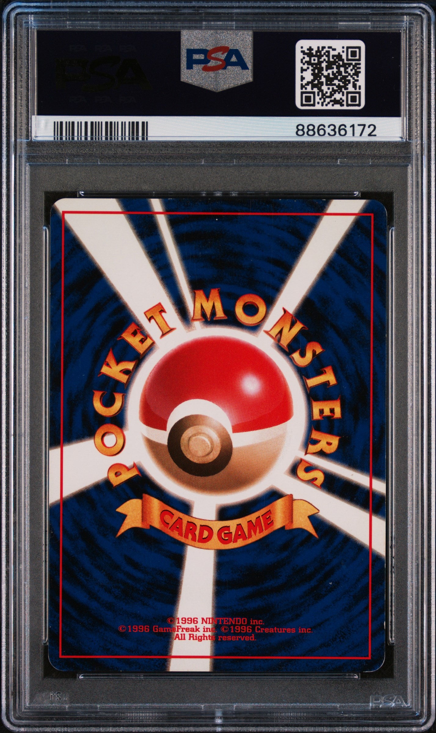 1998 Pokemon Japanese Gym Rocket's Scyther Japanese Holo PSA 6 #123