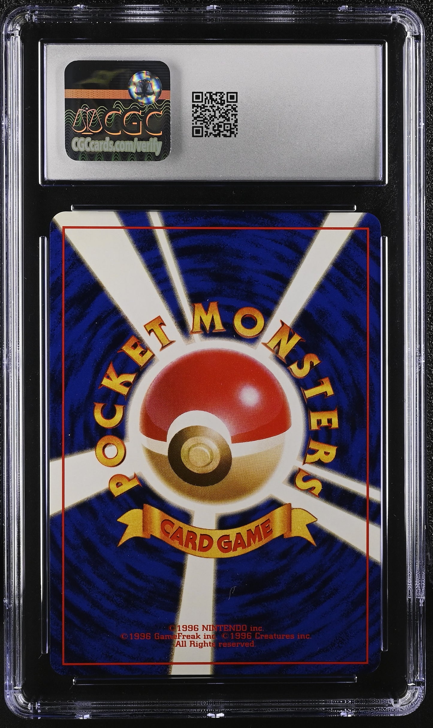 1997 Pokemon Rocket Gang Dark Slowbro Holo Japanese CGC 8