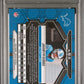 2023 Panini Mosaic NFL Debut Jahmyr Gibbs #ND10 Reactive Blue PSA 10