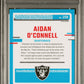 2023 Panini Donruss Optic Aidan O'connell #258 Holo PSA 10