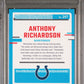2023 Panini Donruss Optic Anthony Richardson #247 PSA 9