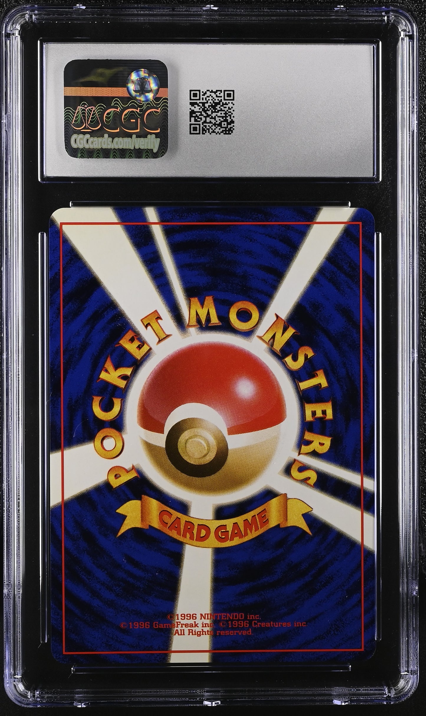 1998 Pokemon Gym Booster Leaders' Stadium Misty's Golduck Holo Japanese CGC 8.5