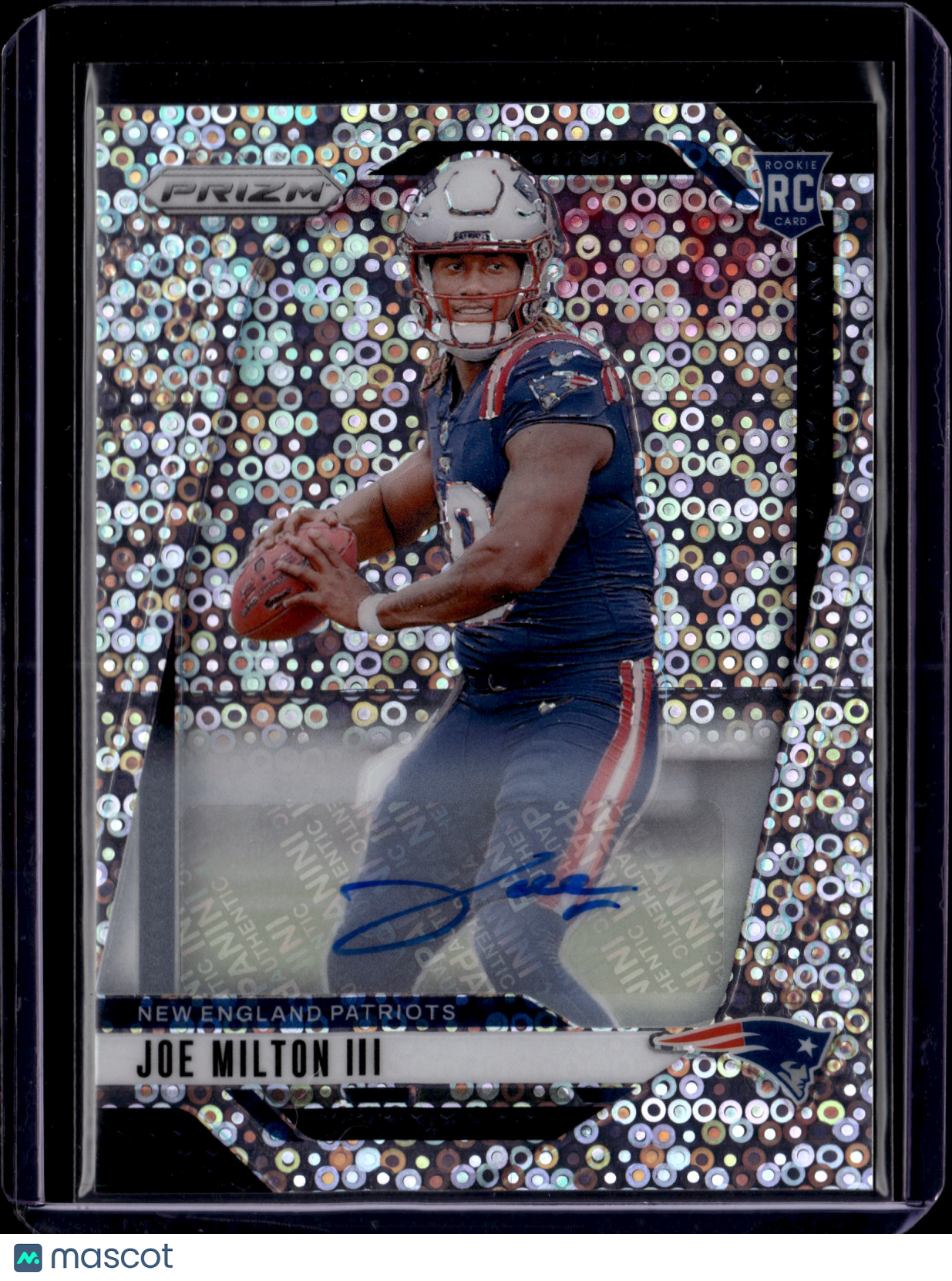 2024 Panini Prizm Football Joe Milton III #354 Disco RC