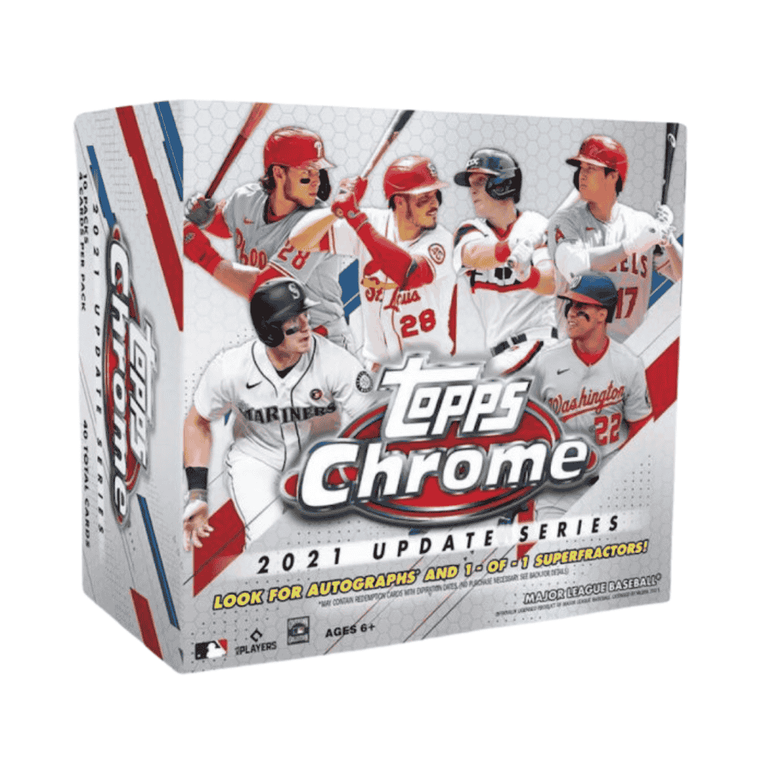 2021 Topps Chrome Update Baseball Mega Box