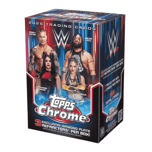 2026 Topps Chrome WWE Wrestling Blaster Box