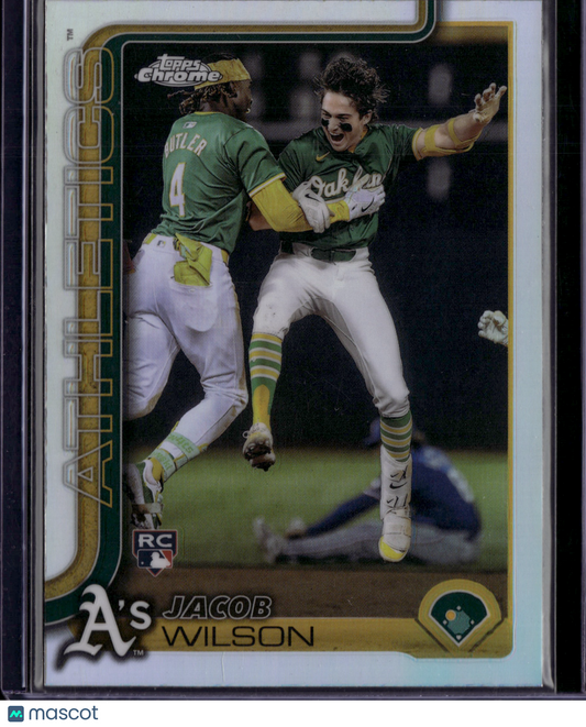 2025 Topps Chrome Jacob Wilson Variation SP #96 RC