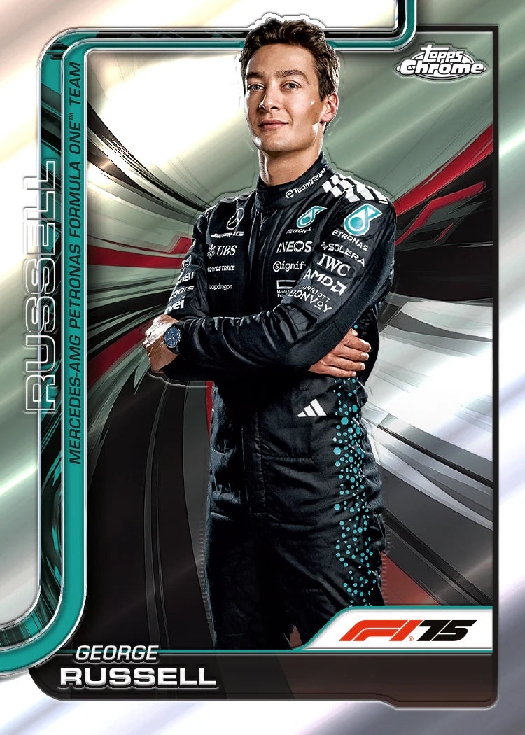 2025 Topps Chrome F1 Formula 1 Hobby Box (PRESALE)