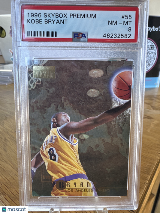 1996 Skybox Premium Kobe Bryant #55 PSA 8