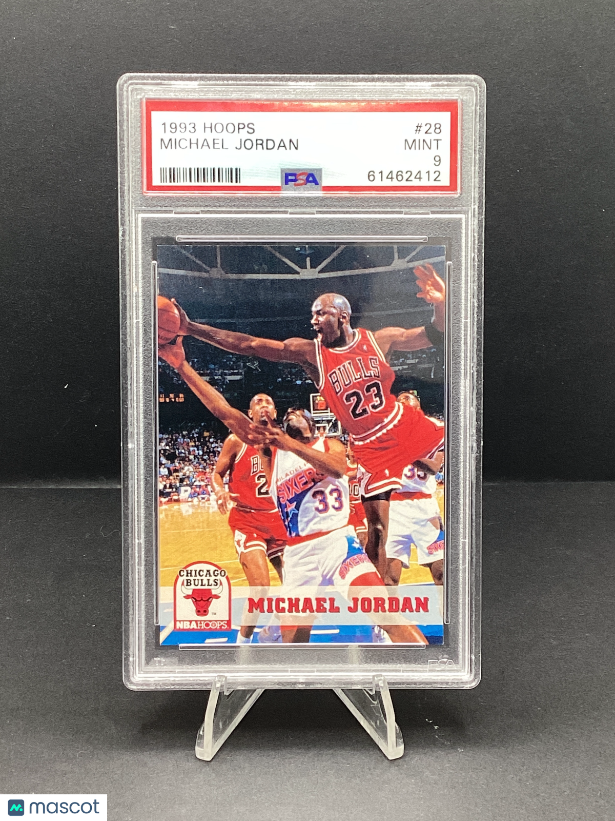 1993 Hoops Michael Jordan #28 PSA 9